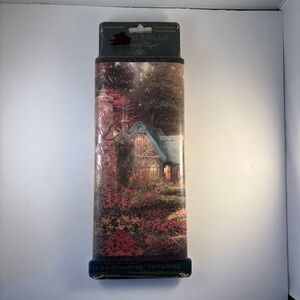 Thomas Kinkade COBBLESTONE LANE Cottage Village Imperial Wallpaper Border 10"